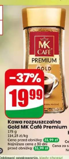 Kawa rozpuszczalna MK Café Premium Gold