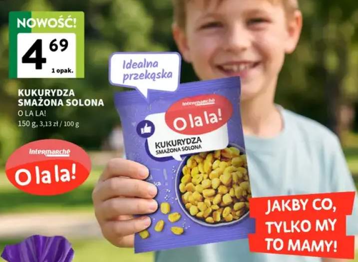 Kukurydza smażona solona O la la!