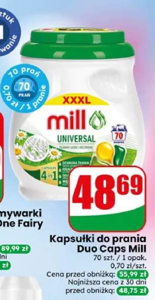 Kapsułki do prania Mill Duo Caps