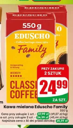 Kawa mielona Eduscho Family