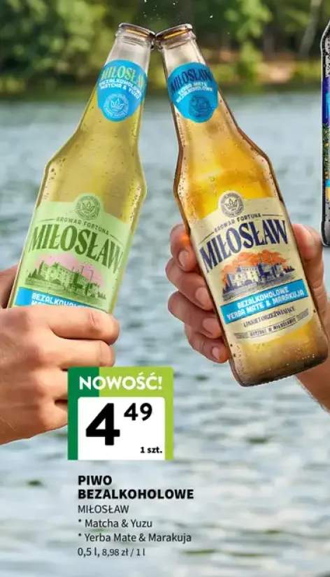 Piwo bezalkoholowe Miłosław Matcha & Yuzu