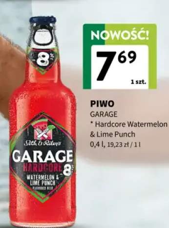 Piwo Garage Hardcore Watermelon & Lime Punch