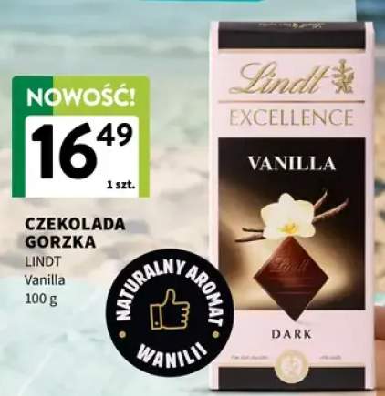 Czekolada gorzka Lindt Excellence Vanilla