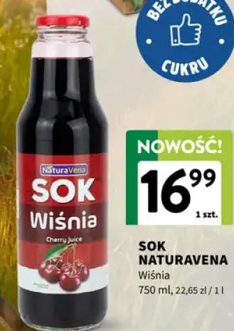 Sok Naturavena Wiśnia