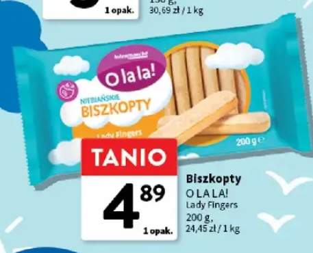 Biszkopty Lady Fingers Niebiańskie Biszkopty O la la!