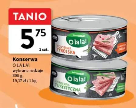 Konserwa Tyrolska O la la!