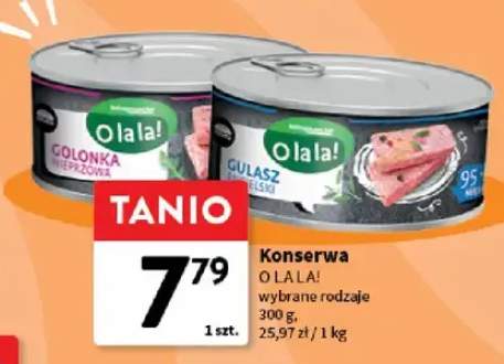 Konserwa Gulasz Angielski O la la!