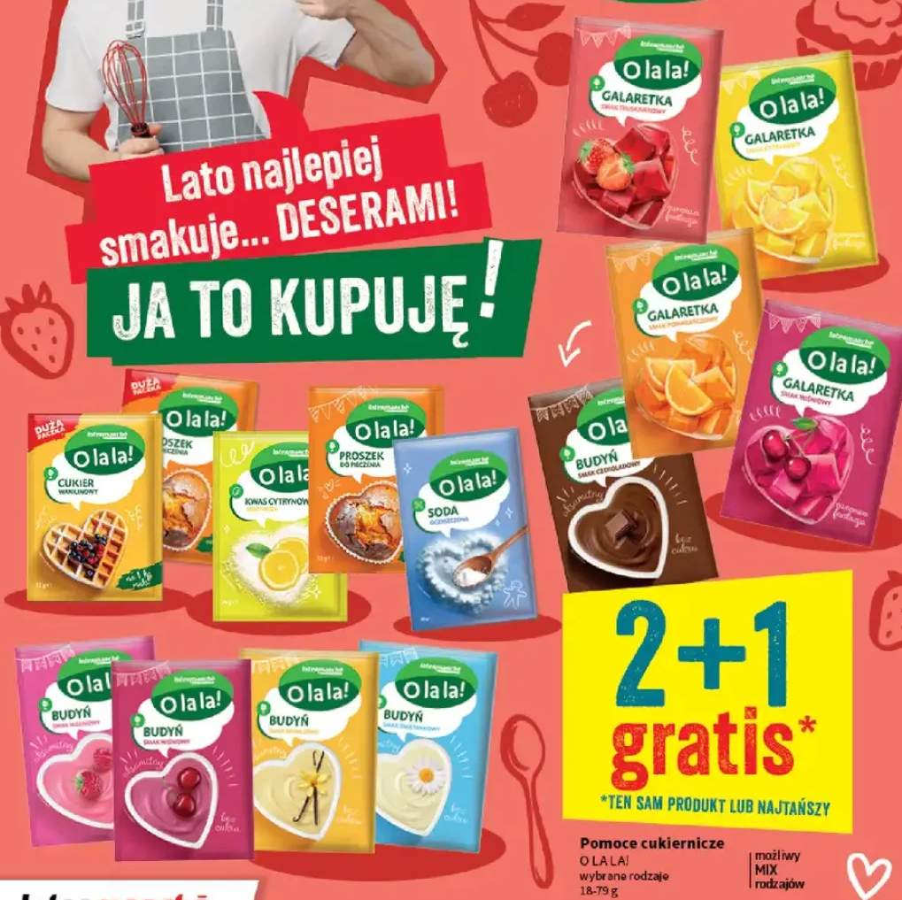 Budyń o smaku śmietankowym O la la!