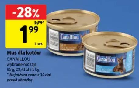 Mus dla kotów z kurczakiem Canaillou
