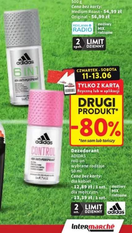 Dezodorant roll-on Adidas 6 in 1