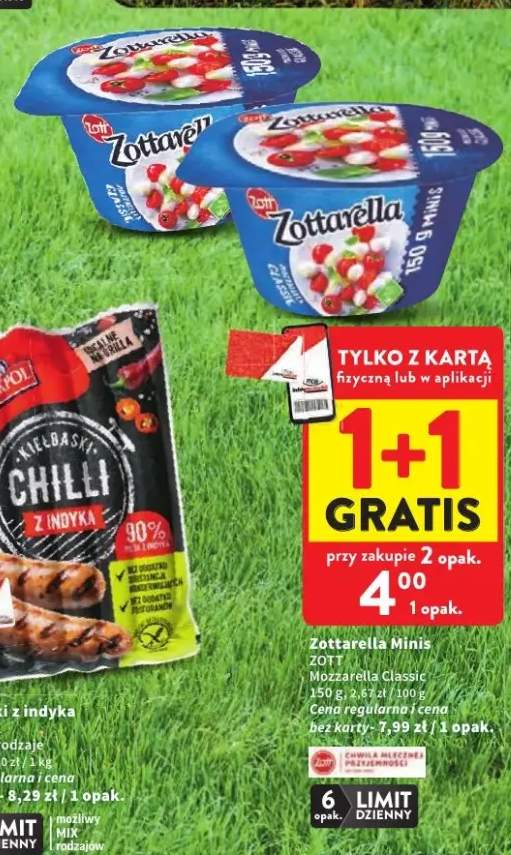 Mozzarella Classic Zottarella Minis Zott