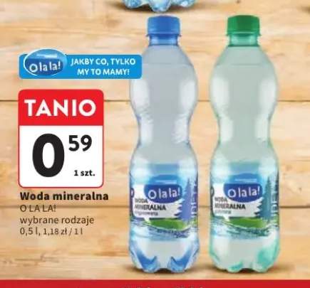 Woda mineralna O la la!