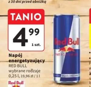 Napój energetyzujący Red Bull
