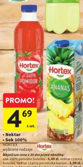 Nektar czarna porzeczka Hortex