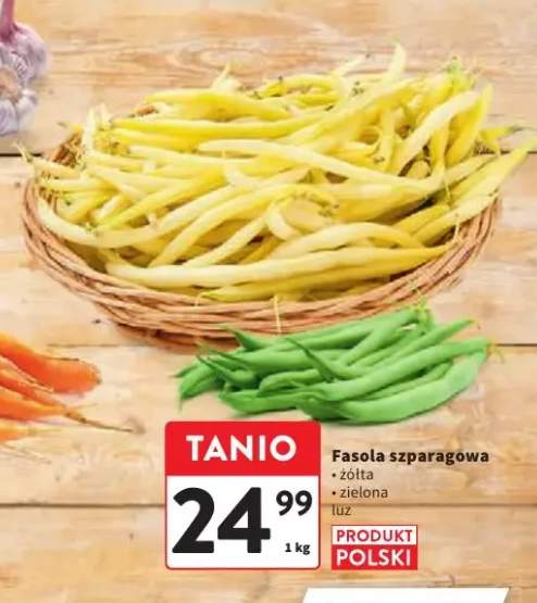 Fasola szparagowa żółta luz
