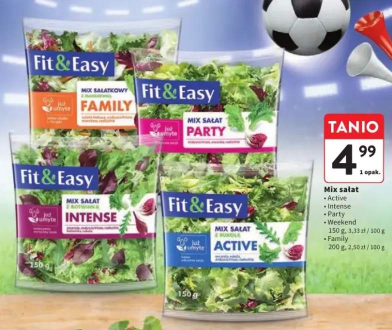 Mix sałat Fit & Easy Weekend