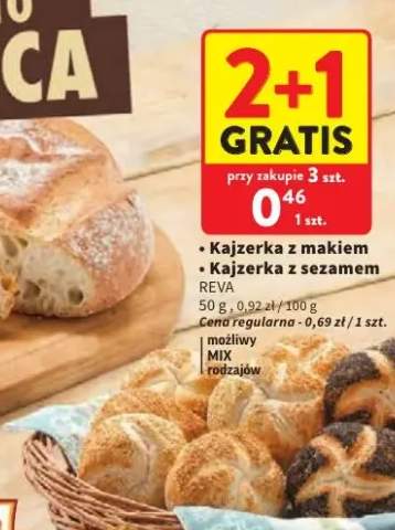 Kajzerka z sezamem Reva