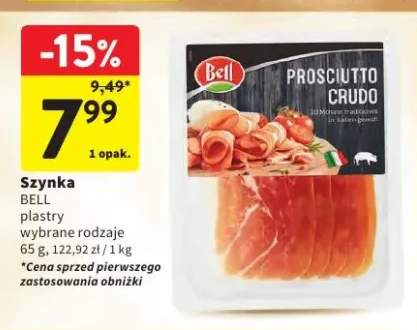 Szynka Prosciutto Crudo Bell