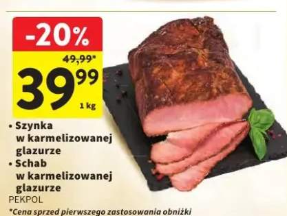 Szynka w karmelizowanej glazurze Pekpol