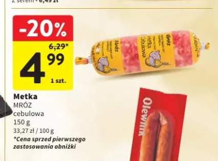 Metka cebulowa Mróz