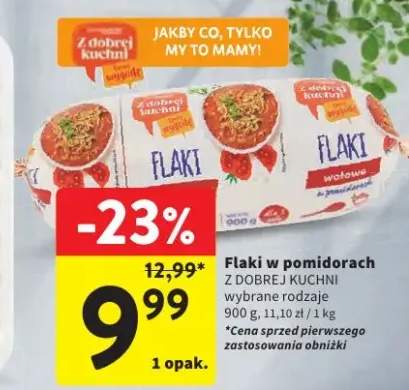 Flaki w pomidorach Z Dobrej Kuchni