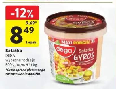 Sałatka Gyros Dega