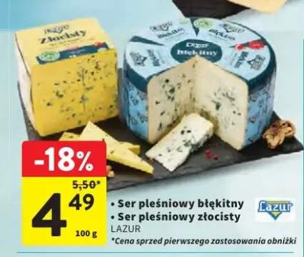 Ser pleśniowy błękitny Lazur