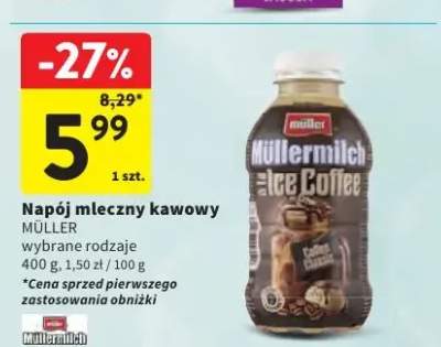 Napój mleczny kawowy Müller Müllermilch Ice Coffee