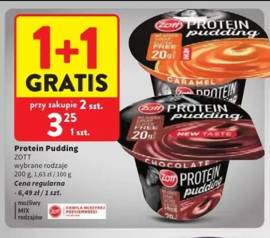 Protein Pudding Zott o smaku czekoladowym