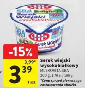 Serek wiejski wysokobiałkowy Mlekovita SBA