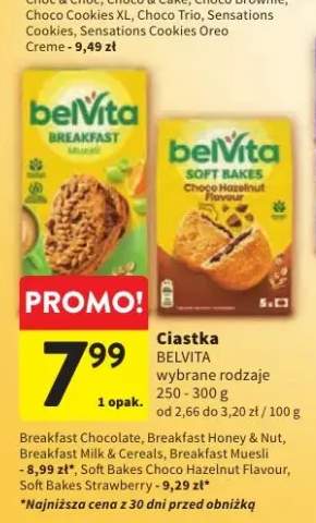 Ciastka belVita Soft Bakes Strawberry
