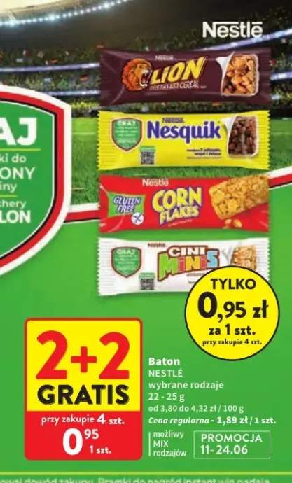 Baton Nesquik Nestlé