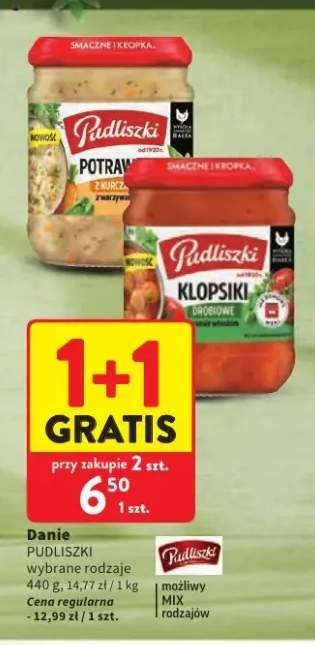 Danie Potrawka z kurczaka Pudliszki