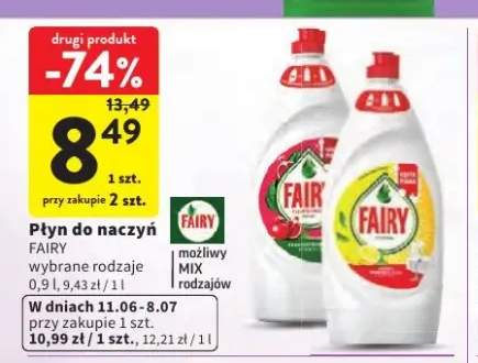 Płyn do naczyń Fairy Granat