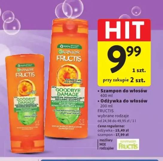 Szampon do włosów Garnier Fructis