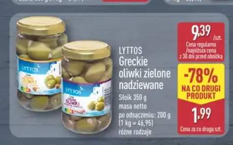 Greckie oliwki zielone nadziewane Lyttos