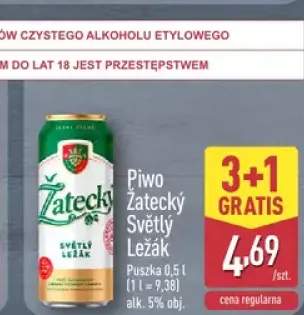 Piwo Žatecký Světlý Ležák