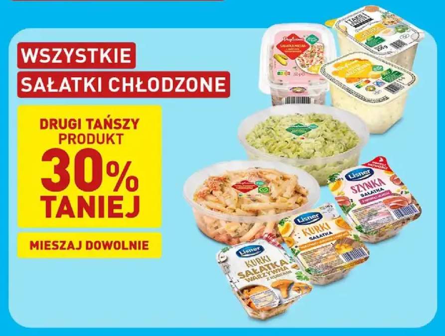 Sałatka z szynką Lisner