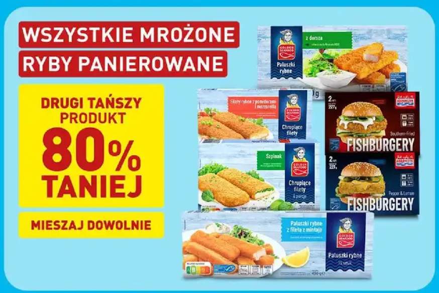 Paluszki rybne z dorsza Golden Seafood