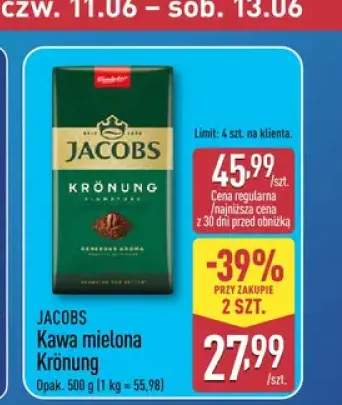 Kawa mielona Jacobs Krönung