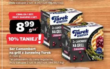 Ser Camembert na grill z żurawiną Turek Na Ciepło