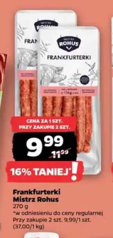 Frankfurterki Mistrz Rohus