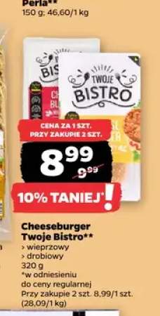Cheeseburger wieprzowy Twoje Bistro