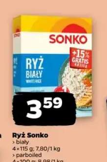 Ryż biały Sonko 4-pak