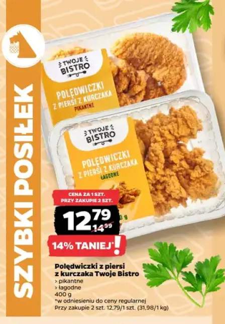 Polędwiczki z piersi z kurczaka łagodne Twoje Bistro