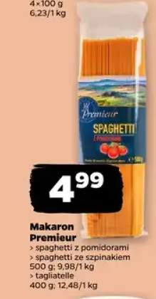 Makaron spaghetti z pomidorami Premier