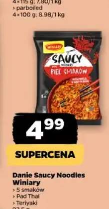 Danie Saucy Noodles 5 smaków Winiary