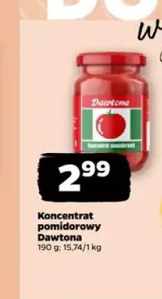 Koncentrat pomidorowy Dawtona