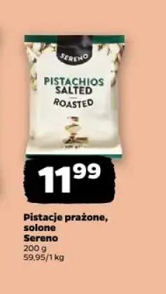 Pistacje prażone solone Sereno