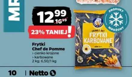 Frytki karbowane Chef de Pomme